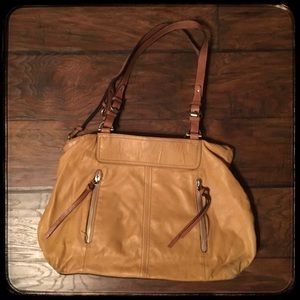 Fossil Boho style leather purse